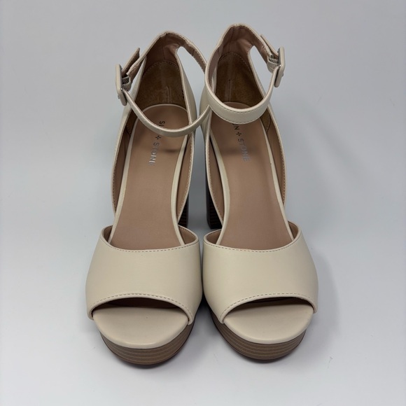 Sun + Stone Reemaa Heel Sandals 11 - Picture 3 of 7